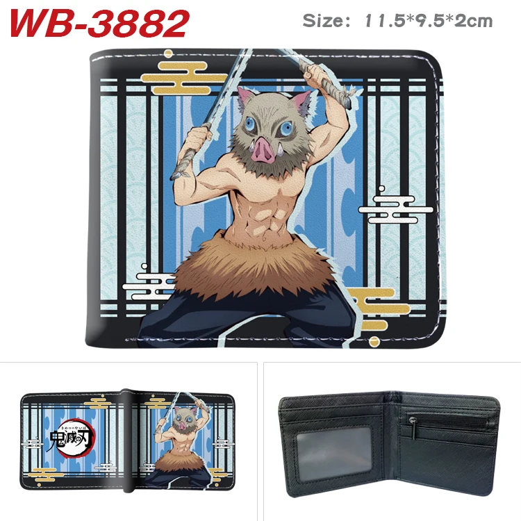 

Demon Slayer Kimetsu No Yaiba Tanjiro Kamado Anime Wallet With Card Holder Coin Pocket Cartoon Purse