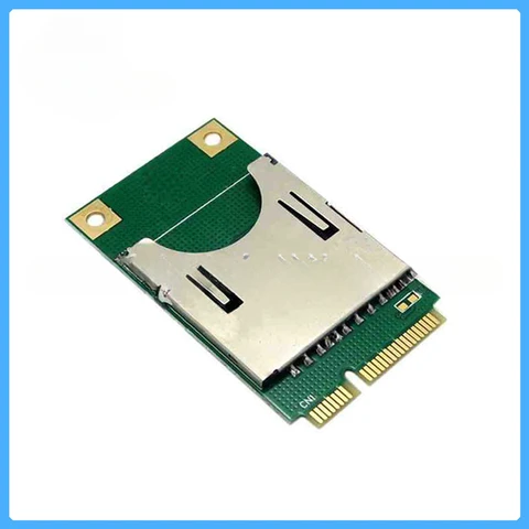Mini PCI-E для SD карты, интерфейсный адаптер, мини PCI-E SSD SD карта памяти PCI-E