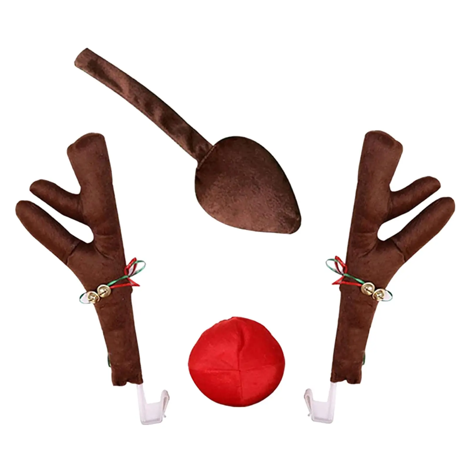 

Auto Reindeer Antlers Decoration Kit Easy Installation for Van SUV Car