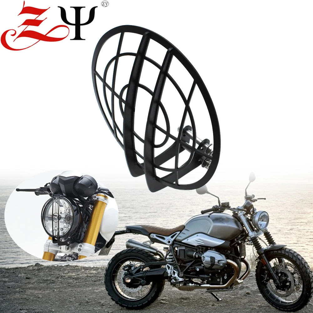 

Мотоцикл для BMW R NINE T RNINET R9T R 9 T Racer чистый городской скремблер 2014-2022 защита фары Решетка Гриль Крышка