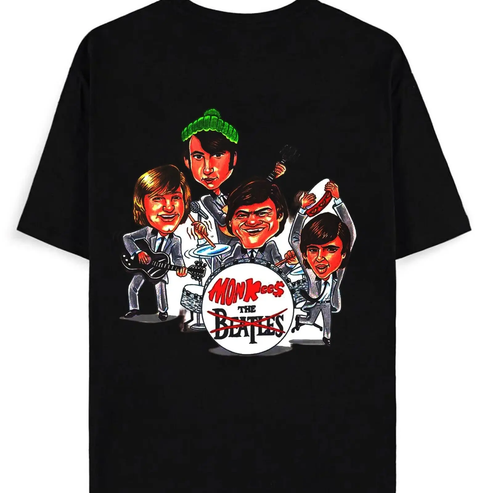 Новинка, популярная туристическая рубашка Monkees, Подарочная семейная Мужская футболка всех размеров NB218 Новинка, популярная туристическая рубашка Monkees, Подарочная семейная Мужская футболка всех размеров NB218