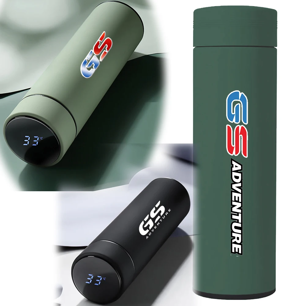 

For BMW R1250GS R1200GS ADV Adventure F800GS F850GS F750GS F650GS Support custom frosted paint intelligent 500ml thermos cup