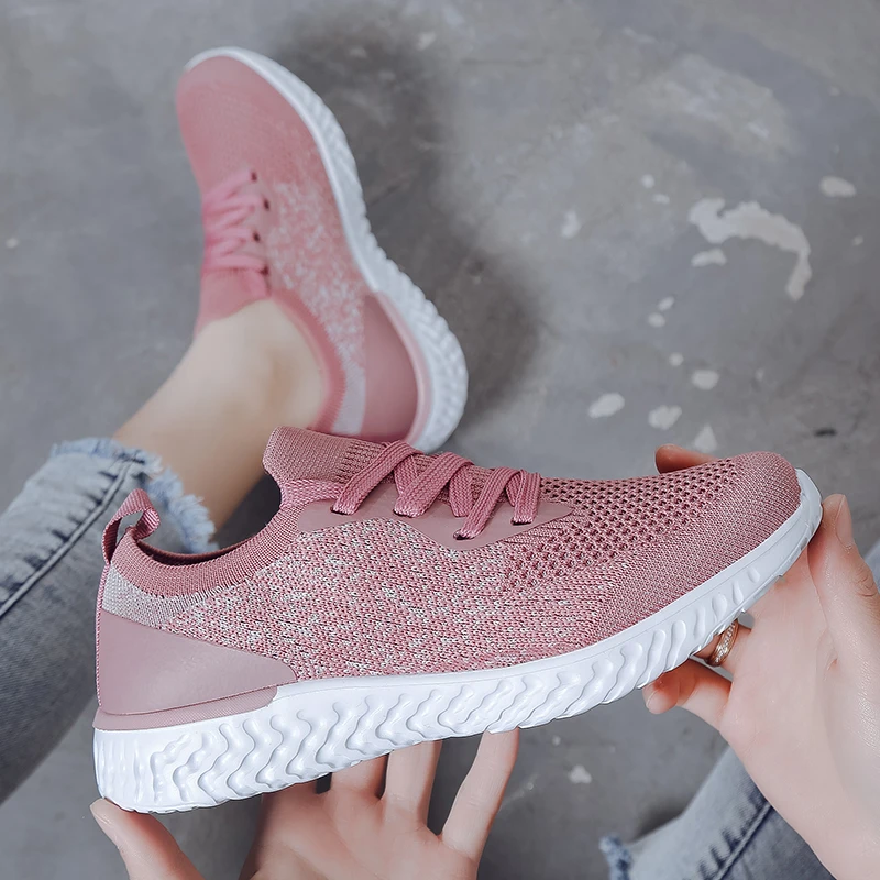 

Women's Vulcanized Shoes 2022 Autumn Shoes of Women Lace-Up Sports Shoes Casual Shoes Portable Comfortable Femmes Sneakers Shoe