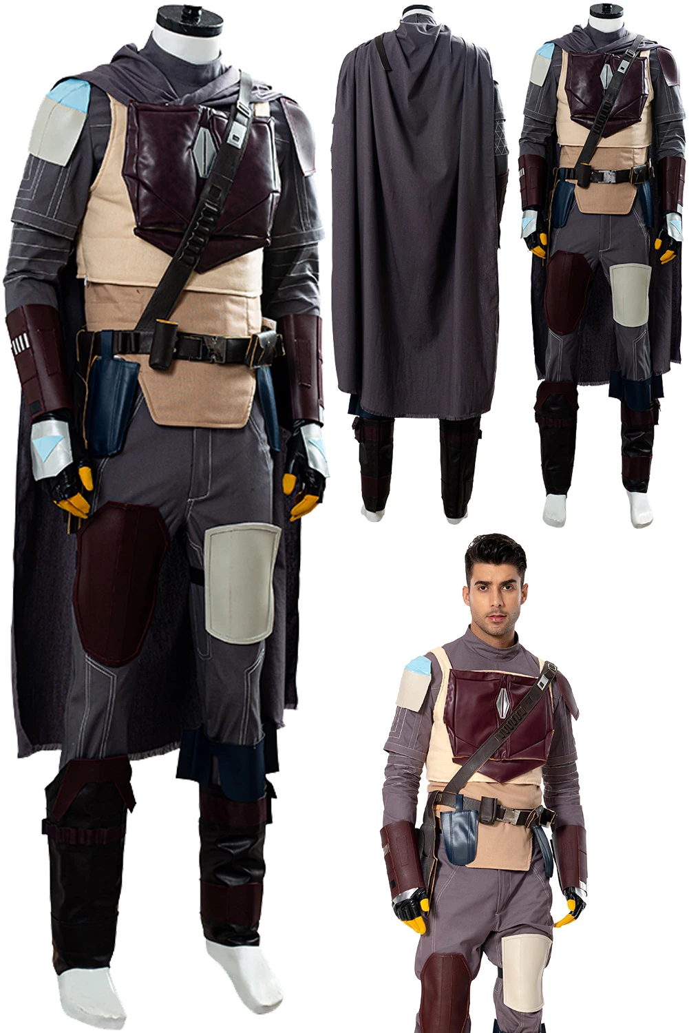 Костюм для косплея Din джарин защитная маска на шлем ТВ охотника за головами