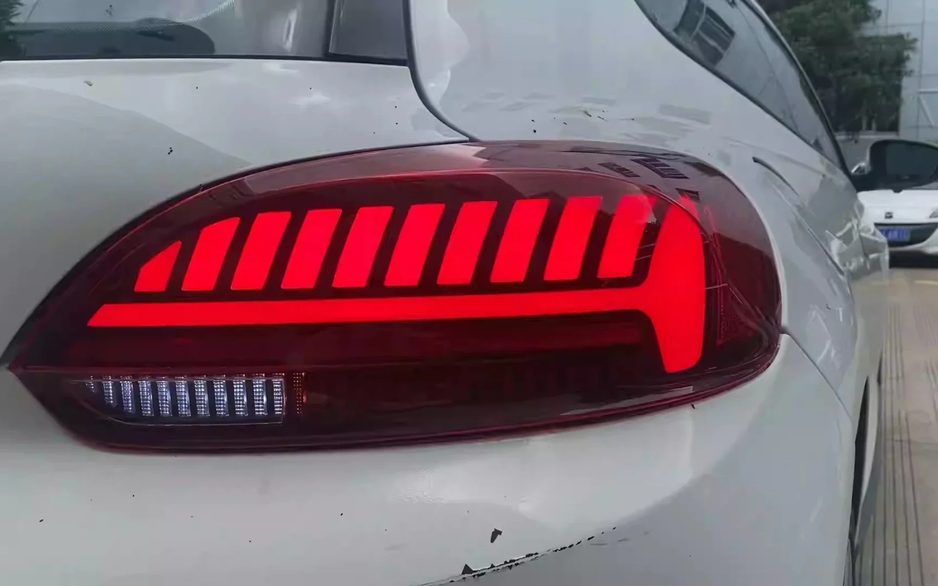 Светодиодный задний фонарь в сборе для Volkswagen vw Scirocco RS стильная Тормозная лампа