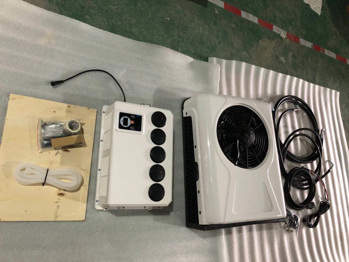 GOUKU портативный Сплит Новый электромобиль грузовик мини автобус RV экскаватор AC 12