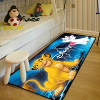 disney cartoon lion king childrens toy mat living room carpet long hair bedside carpet living room table carpet anti slip mat