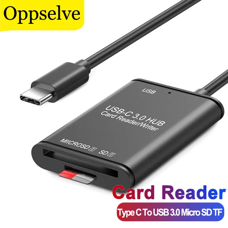 

Type-C USB 3.0 To Micro-SD TF OTG Adapter USB Type C Splitter Cable SD Smart Memory Card Reader For Macbook iPad Pro/Air Android