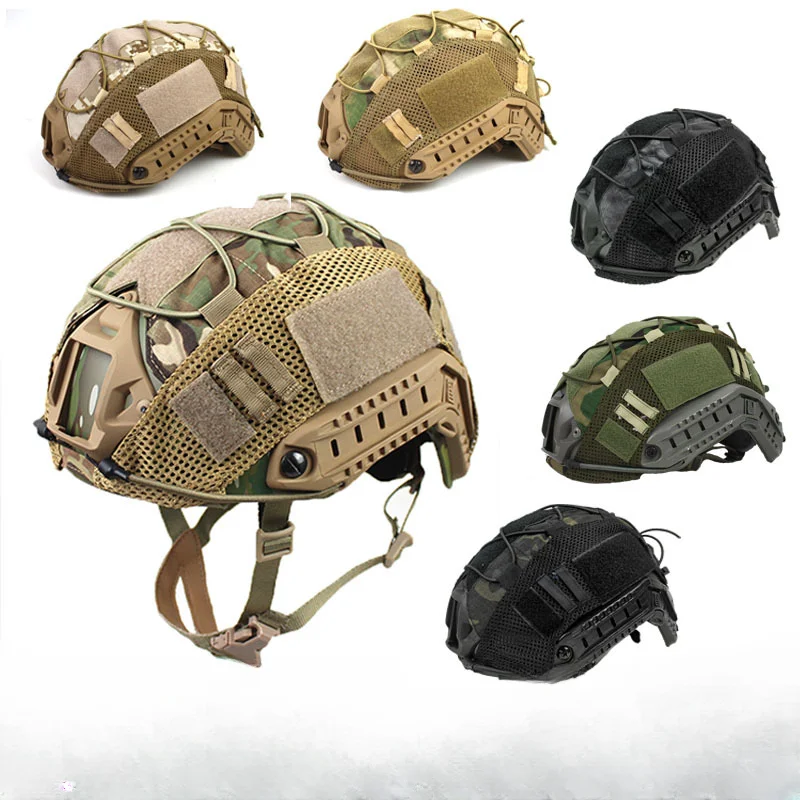 

Tactical Helmet Cover for Fast MH PJ BJ Helmet Airsoft Paintball Army Helmet Cover Military Accessories Outdoor Riding Helmet