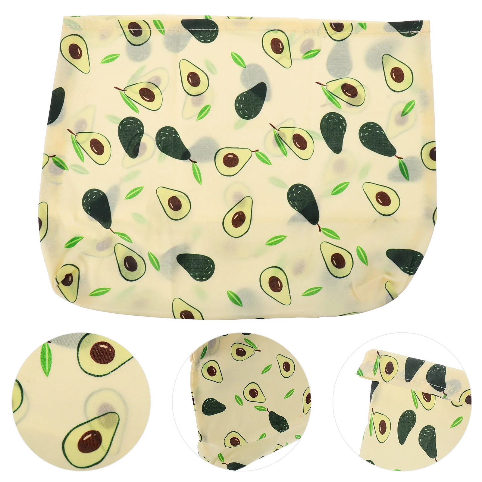 

Fruit Containers Food Preservation Pocket Toiletries Bag Reusable Freezer Bags Burger Wrapping Paper Beeswax Container