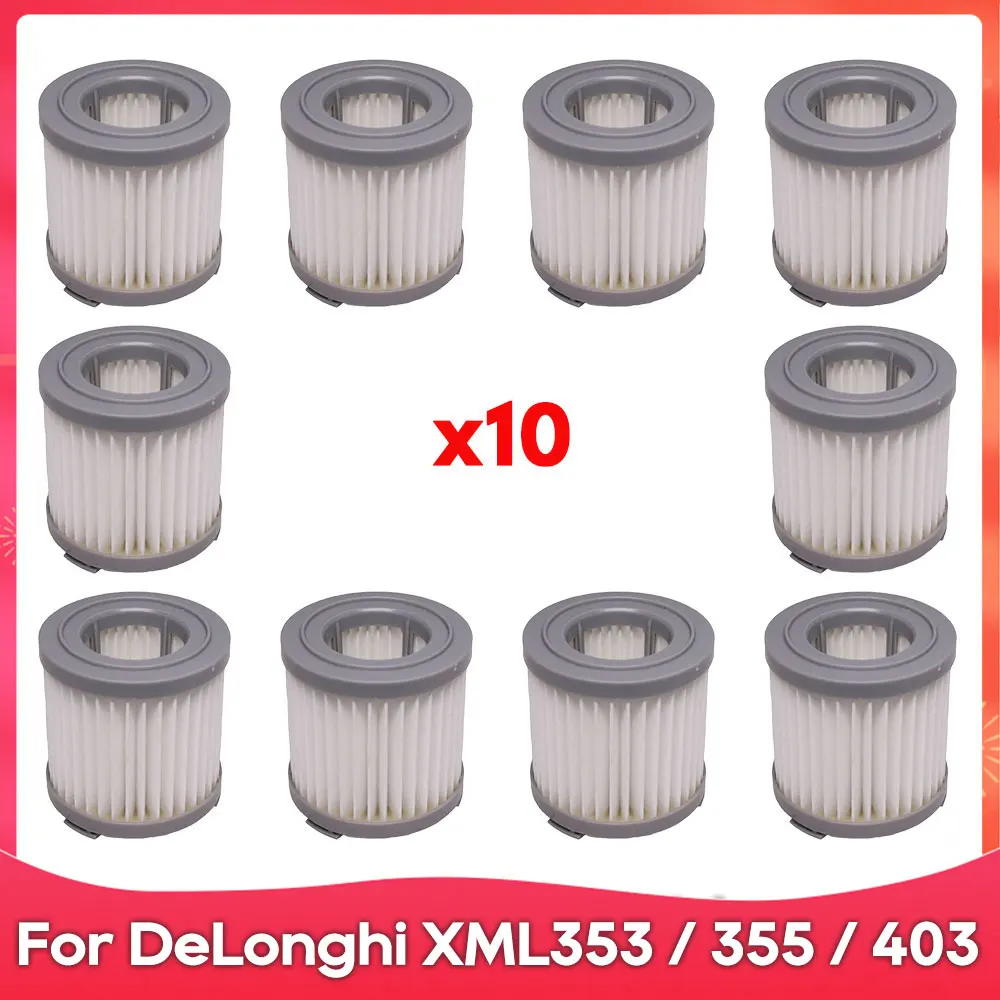 

Запчасти для фильтров Hepa для пылесосов DeLonghi Colombina Evo XLM353 / 355 / 403 / 405 / 407 / 408 / 409