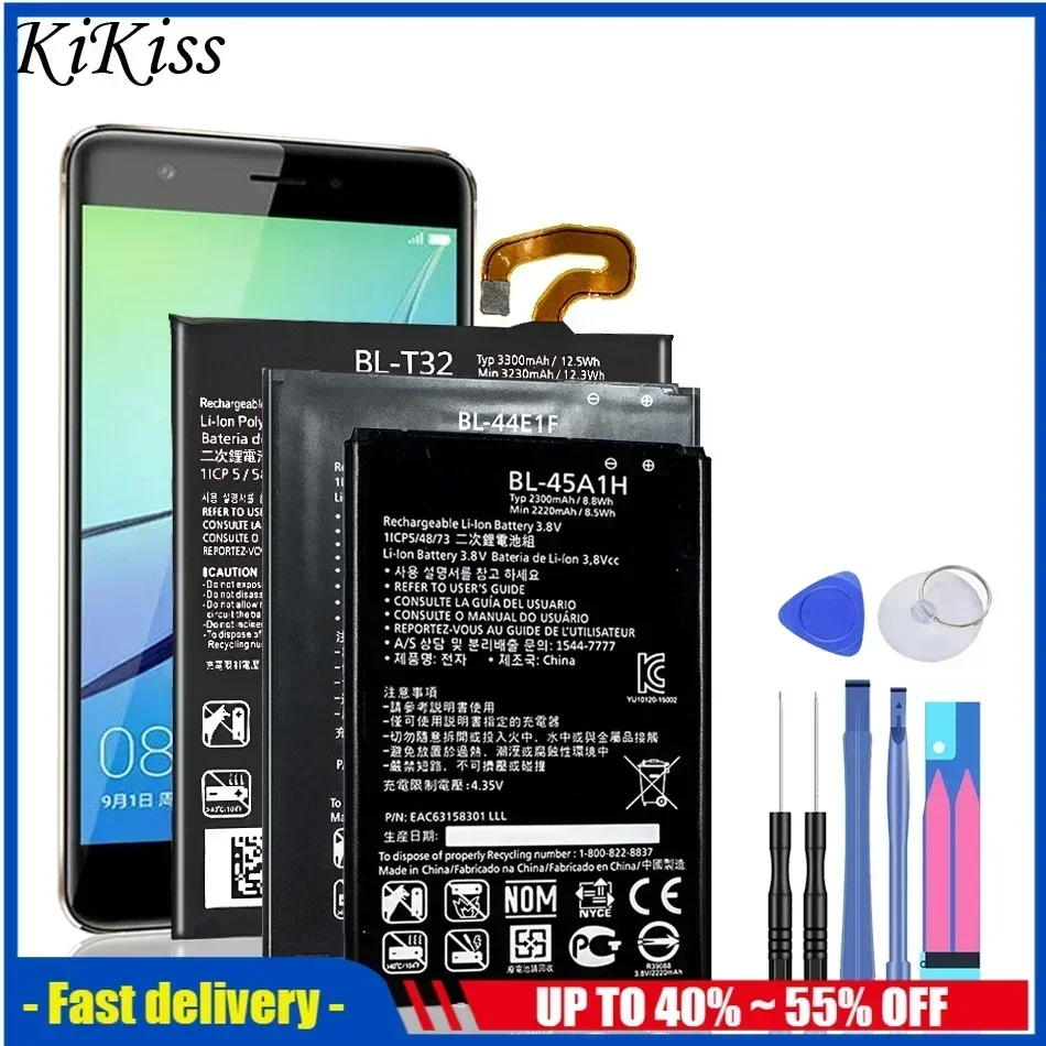 BL-45F1F BL-45A1H BL-46ZH BL-46G1F Аккумулятор для LG K8 K4 K3 K10 K20 K30 2017 Plus M160 Aristo MS210 X230K X240K LV3 BL 45F1F