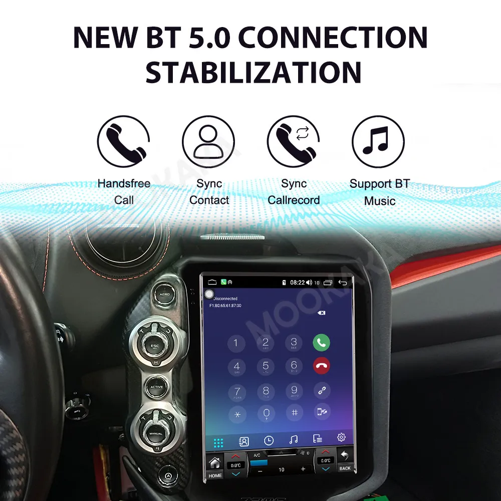 10 4-дюймовый Android 13 0 12 + 256 ГБ Tesla экран автомобильный мультимедийный DSP-плеер для