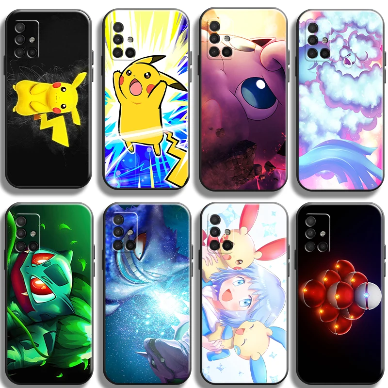 

Japan Anime Pokémon Phone Cases For Samsung S20 FE S20 Lite S8 Plus S9 Plus S10 S10E S10 Lite S21 Ultra Unisex TPU Shell Soft