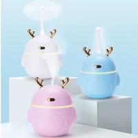 portable electric air humidifier aroma oil diffuser usb cool mist sprayer 220ml with colorful night light for home car