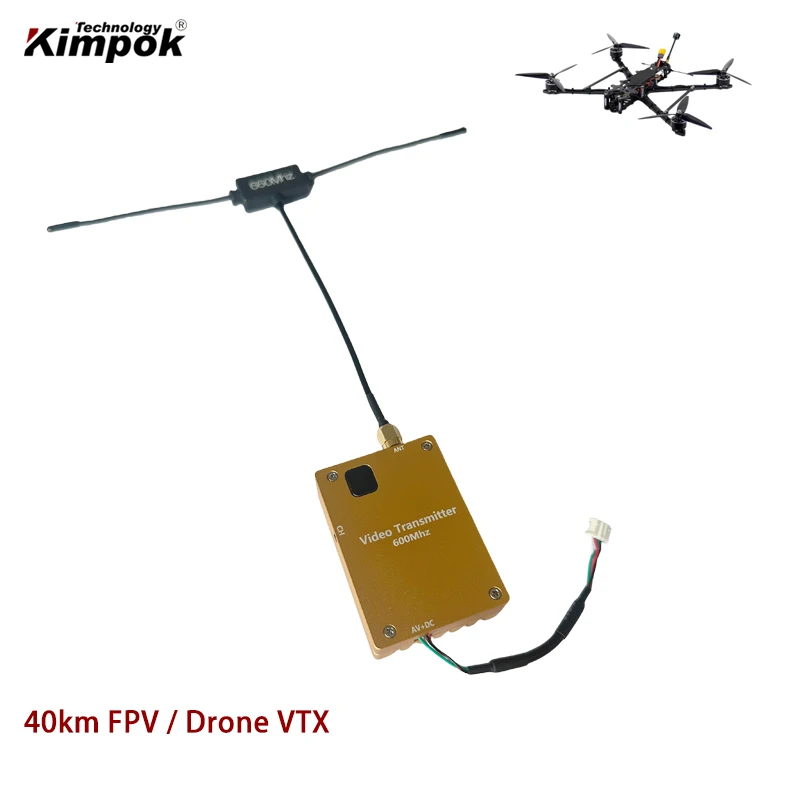 Видеопередатчик LOS 300 ~ 900 МГц FPV VTX видеопередатчик приемник 8 каналов 10 36 В с
