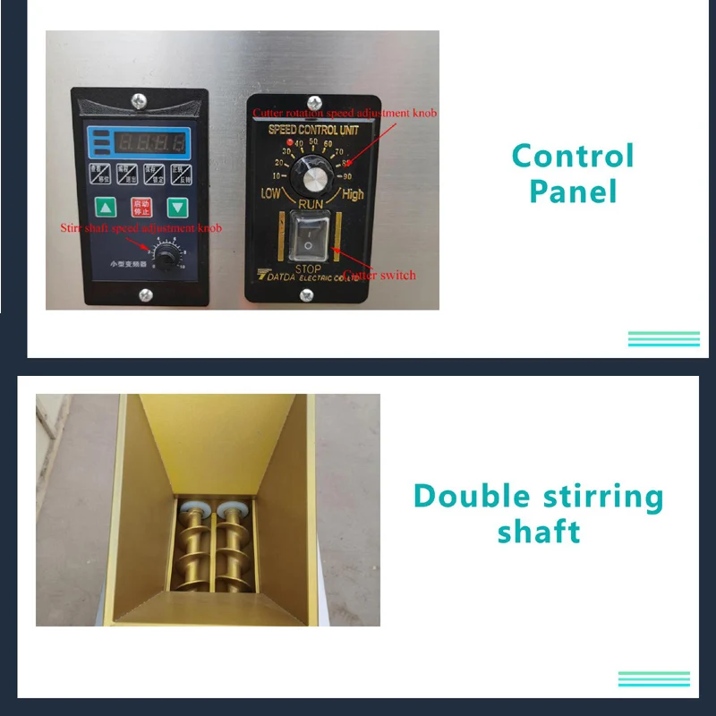 Экструдер Поррационная машина Двухвинтовая для резки теста Машина изготовления