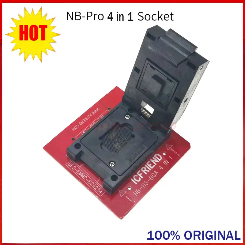 Новинка 2022 разъем NB-Pro 4 в 1 поддержка UFS BGA153 и 254 BGA297 Easy-jtag box Medusa Pro Box для ICFRIEN |