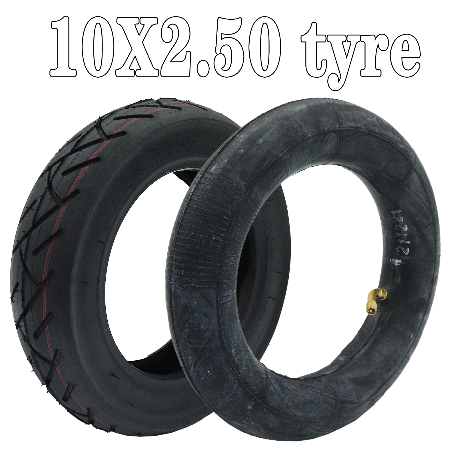 

10-дюймовая шина 10x2,50 для электрического скутера, балансировочная велосипедная шина 10x2,5, надувная шина и внутренняя трубка