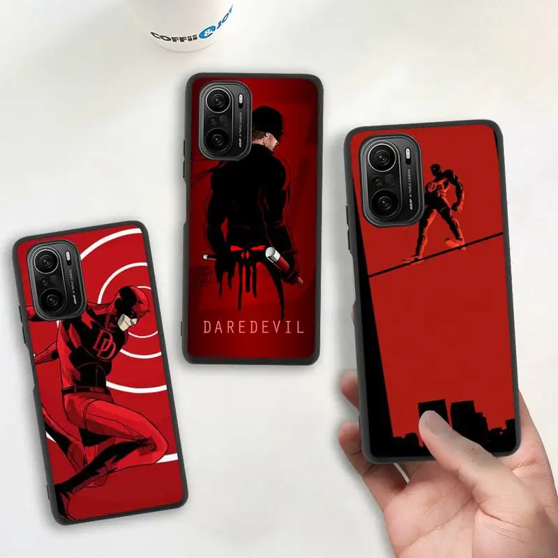 

Daredevil Marvel Phone Case Silicone soft for Redmi 9A 8A Note 11 10 9 8 8T Redmi 9 K20 K30 K40 Pro Max