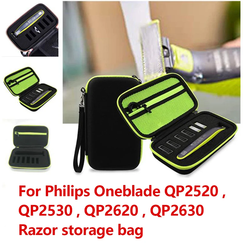 

Anti-scratch Hard Portable Carrying Box Case for -OneBlade QP2520/2530 Electric Shaver Travel Storage Bag