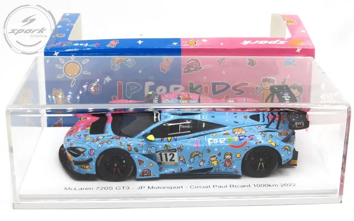 

Коллекция автомобилей из литого сплава Spark 1/43 McLaren 720S GT3, декоративные модели игрушек