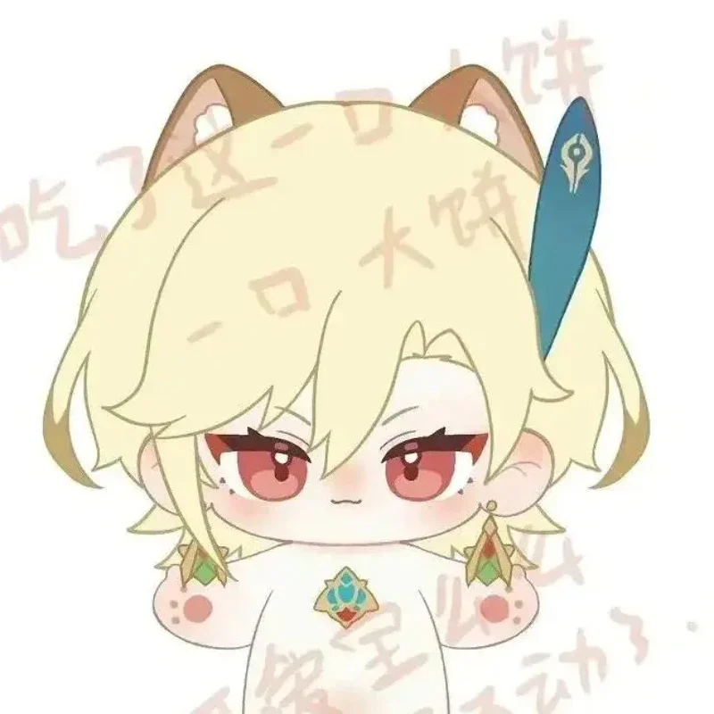 Аниме игра Genshin Impact Cute Cat Kaveh характеристика Косплей плюшевая Мягкая Кукла