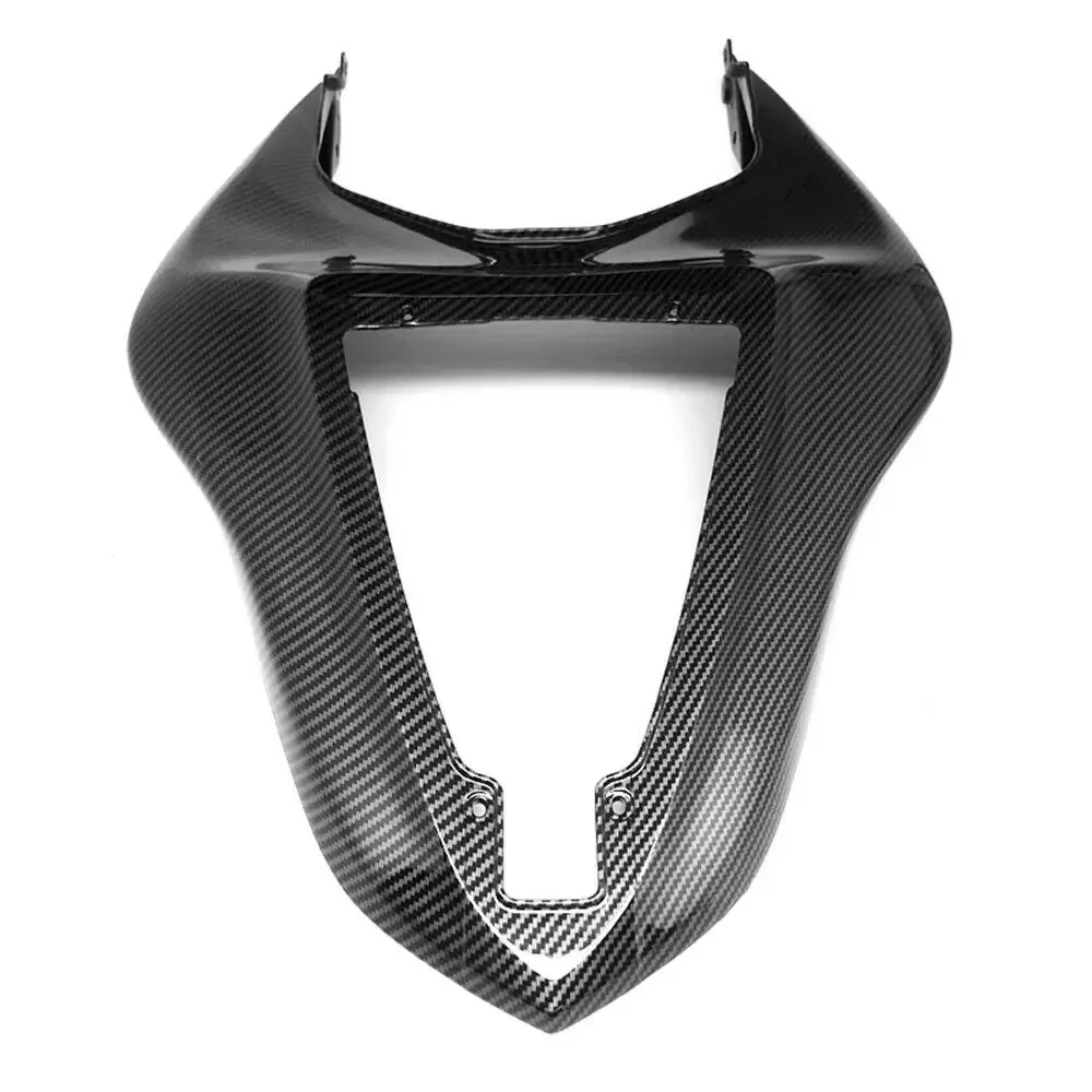 

Для Kawasaki ZX-6R ZX6R 2007 2008, цвет углеродного волокна, задний верхний чехол на заднее сиденье, обтекатель