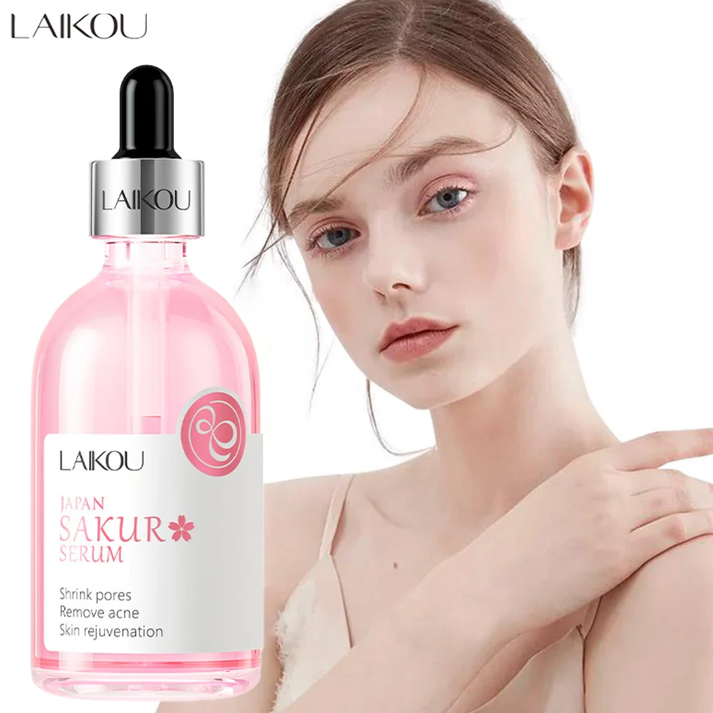 Laikou Sakura Сыворотка Для Лица 100 Мл Rose Essence Увлажняющая Укрепляющая Осветляющая Век