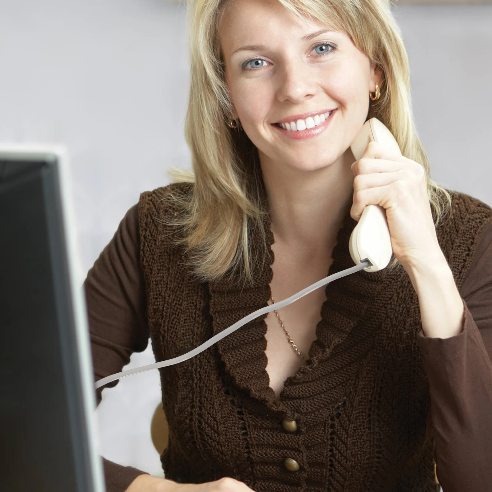 3 шт. телефонные кабели удлинители для телефона шнуры стационарных телефонов