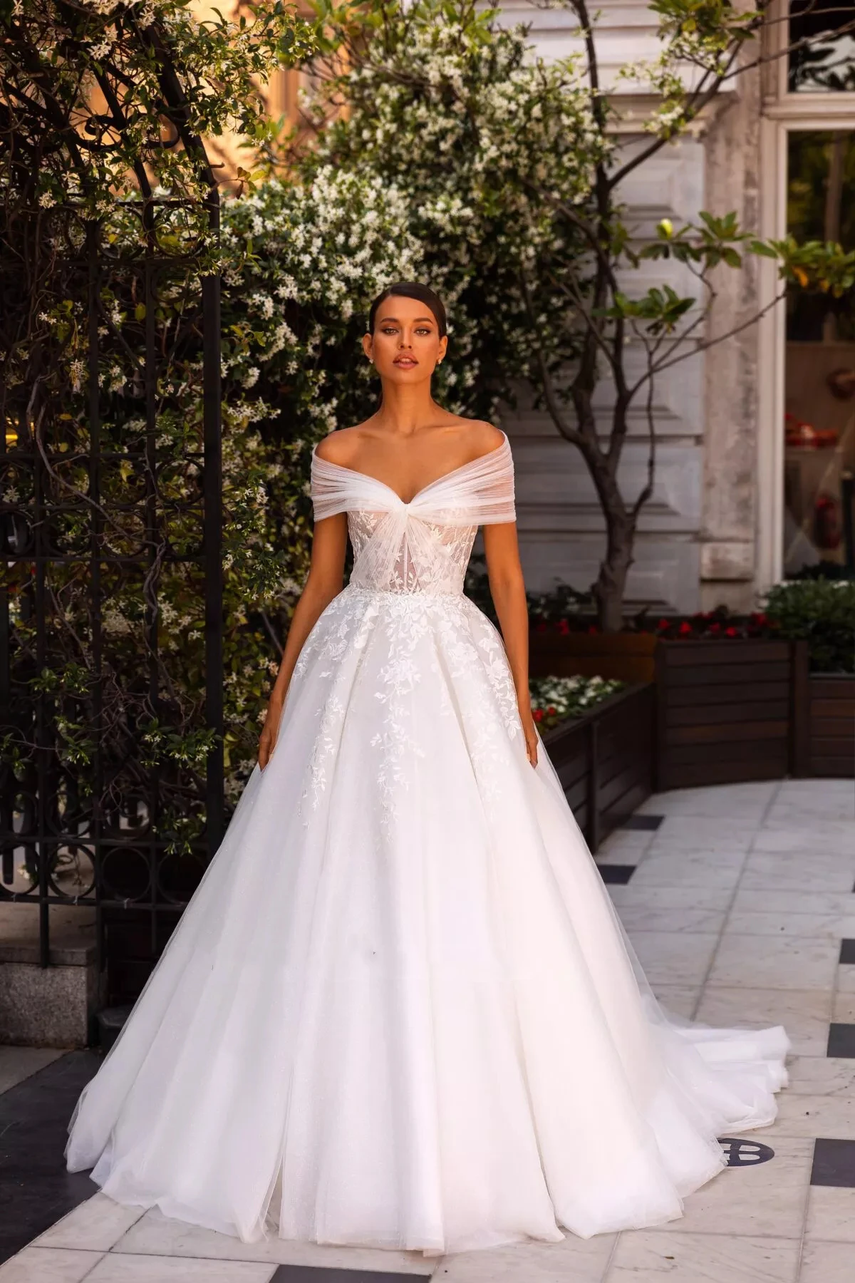 

VIKTORIA Charming Wedding Dress A-line Off The Shoulder Appliques Bridal Gowns For Elegant Women Custom Made Vestidos De Noiva