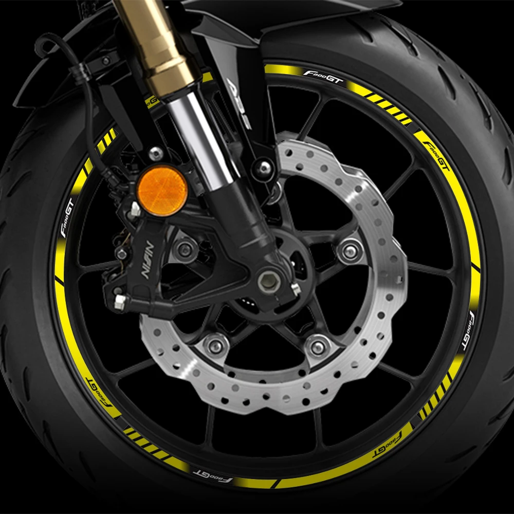 Стикеры для передних и задних колес мотоцикла светоотражающие наклейки BMW F800GT f