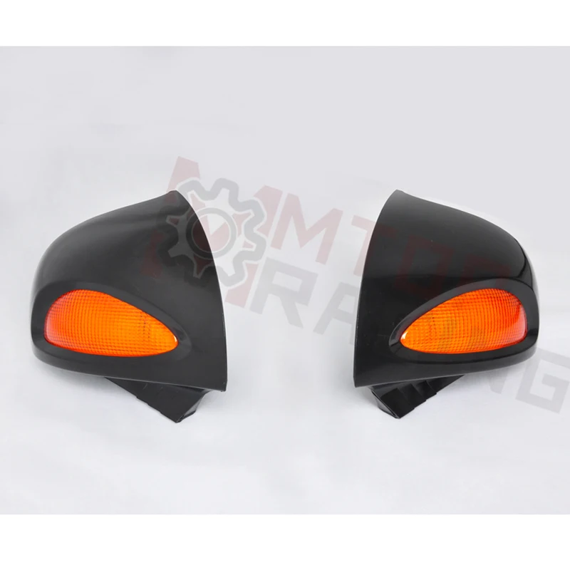 

Motorcycle Rear View Mirrors Turn Signal Lens Cover Case For BMW R1150RT 2001 2002 2003 2004