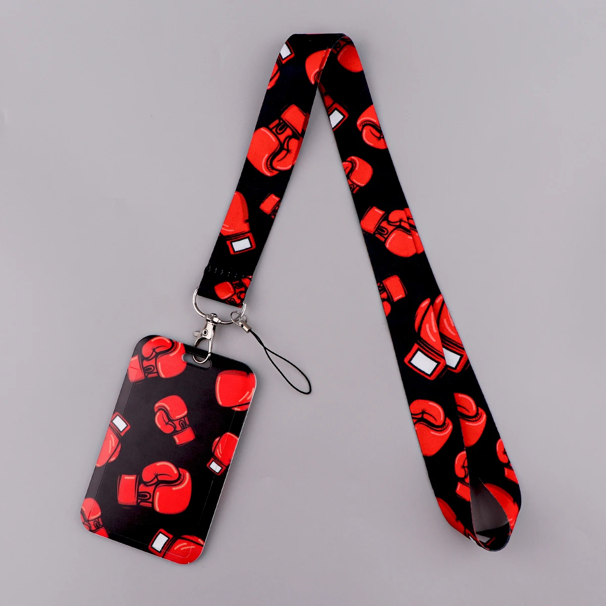 Шнурок с шариками для ключей чехол удостоверения личности держатель бейджа