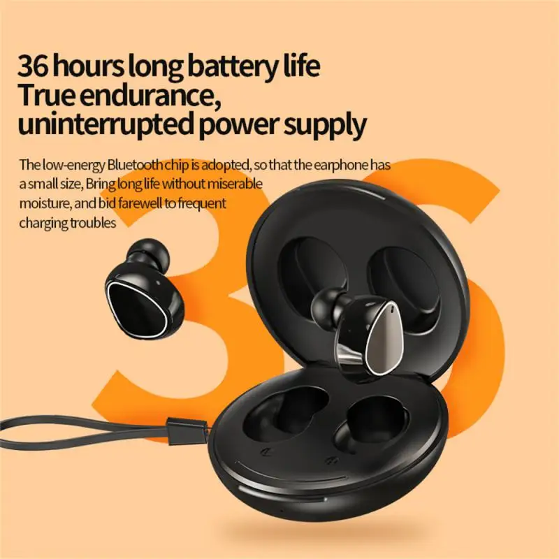 

In-ear Design Sky-9 True Wireless Headphones Noise Reduction Bluetooth-compatible V5.3 In-ear Tws Earphone Long Endurance