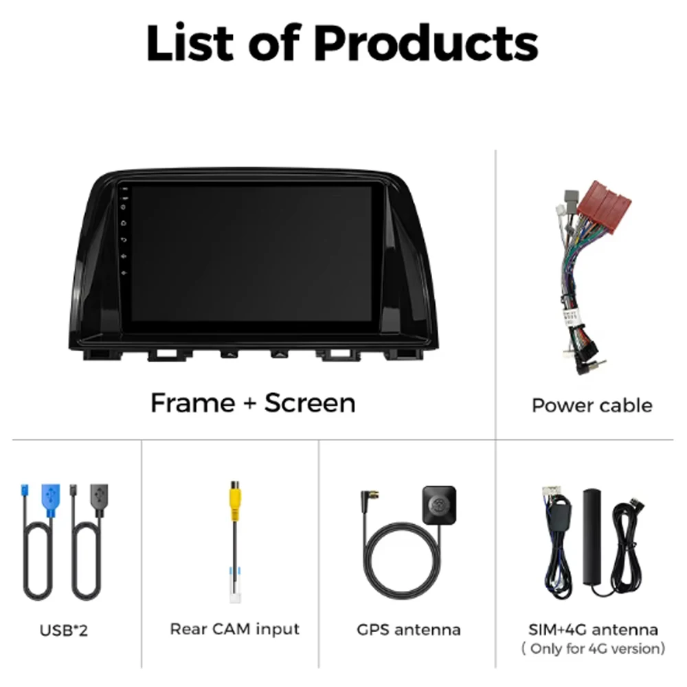 Для Mazda CX5 CX-5 2012 2013 2014 2015 Android 14 Carplay Авто Радио Мультимедийный Видеоплеер Навигация