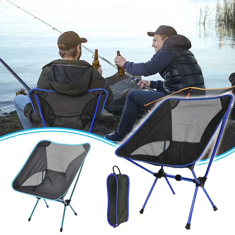 Складной стул для путешествий портативный уличный кемпинга съемные стулья пляжа