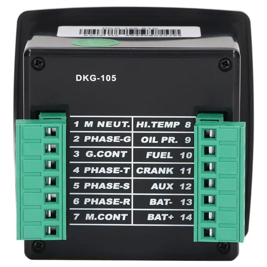 Контроллер двигателя генератора DKG105 автоматическая остановка запуска модуль