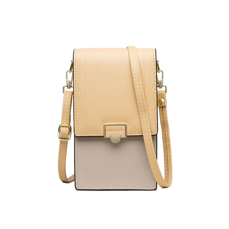 

New Mini Crossbody Shoulder Bag Women Multifunction Cell Phone Pocket Ladies Purse Clutch Fashion Hasp Handbags Female