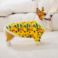 Pet Clothes Autumn Winter Medium Large Dog Fashion Sweater Kirky Pullover Warm Coat French Bulldog Pug Novel Funny Pattern