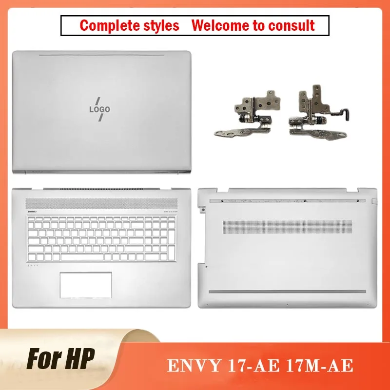 

NEW Original For HP ENVY 17-AE 17M-AE Laptop LCD Back Cover Top Case Palmrest Bottom Base Cover Hinges 17-AE 17M-AE 17 Inch