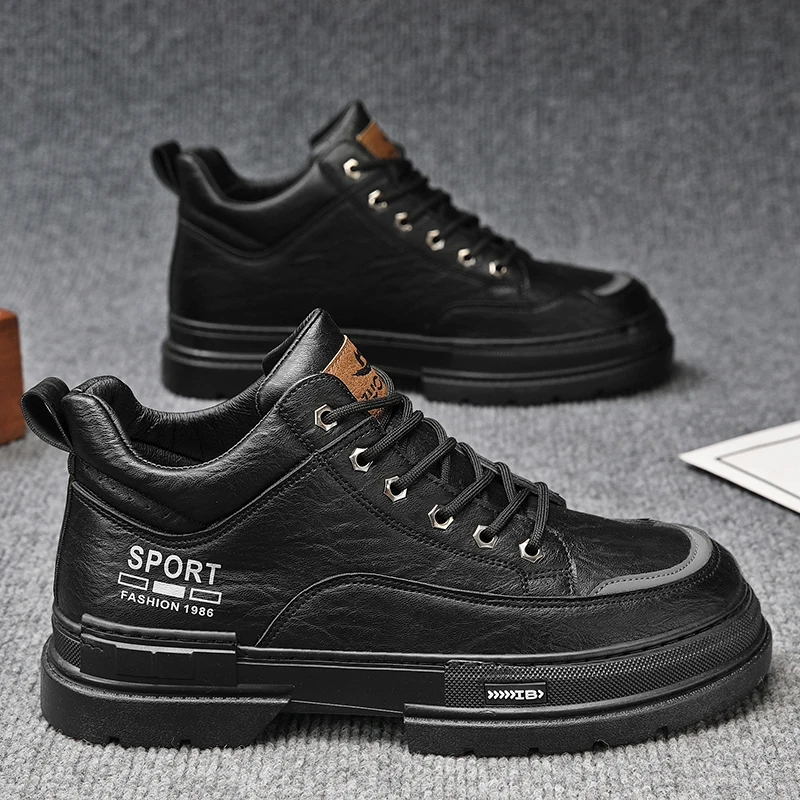 

Men's Lightweight Comfortable Work Shoes Non Slip Sneakers for Outdoor Trailing Trekking Walking