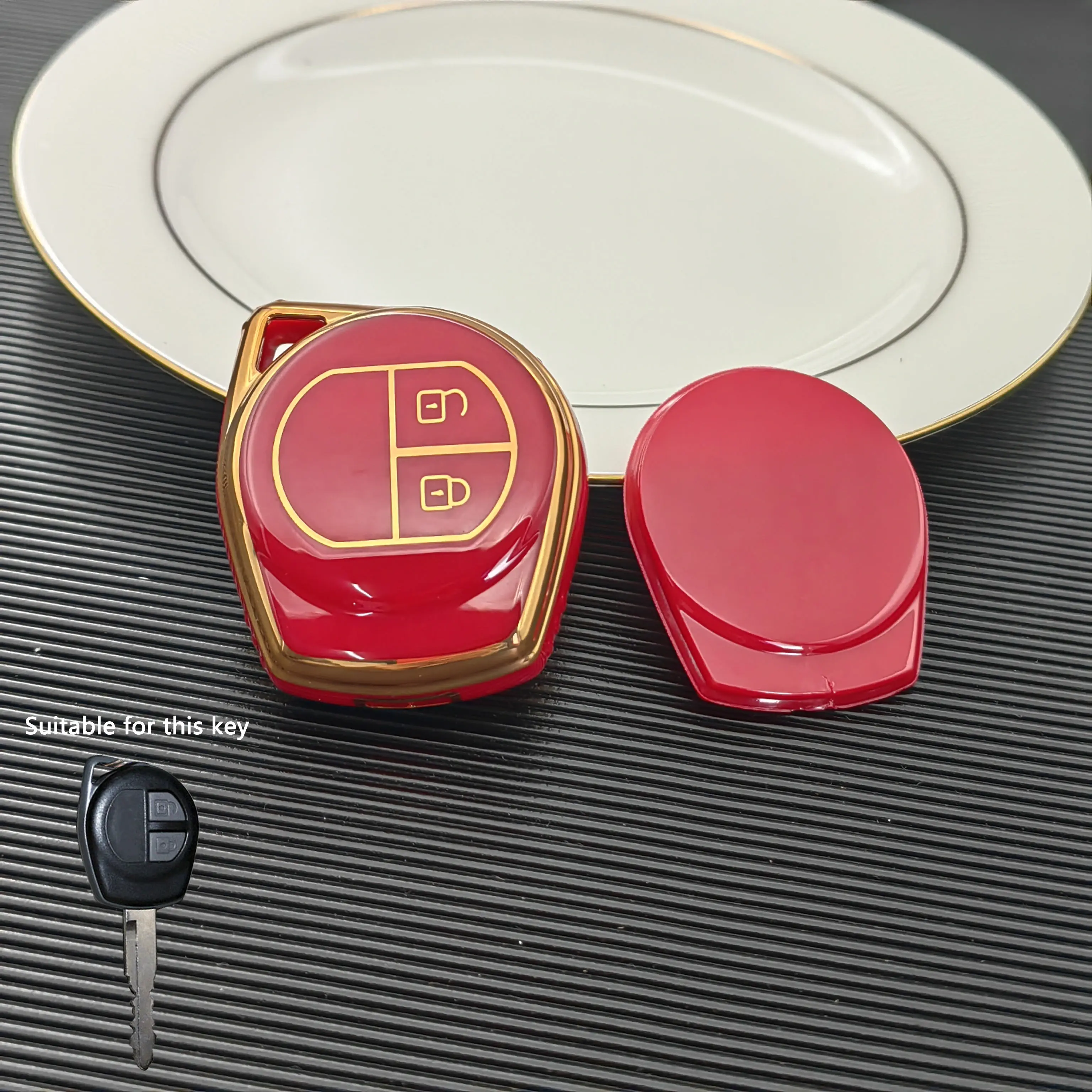 

Модный Двухкнопочный пульт дистанционного управления из ТПУ чехол для ключа Suzuki SX4 Window Vitara Amagatarai Swift Grand Liana аксессуары для ключей