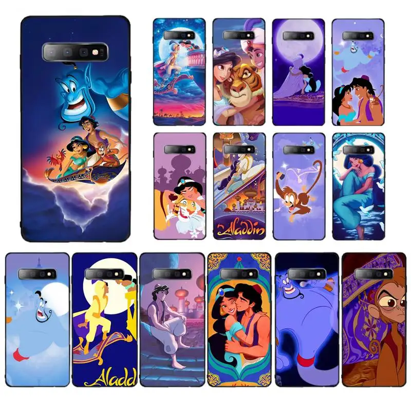 

Disney Aladdin Phone Case for Samsung S10 21 20 9 8 plus lite S20 UlTRA 7edge