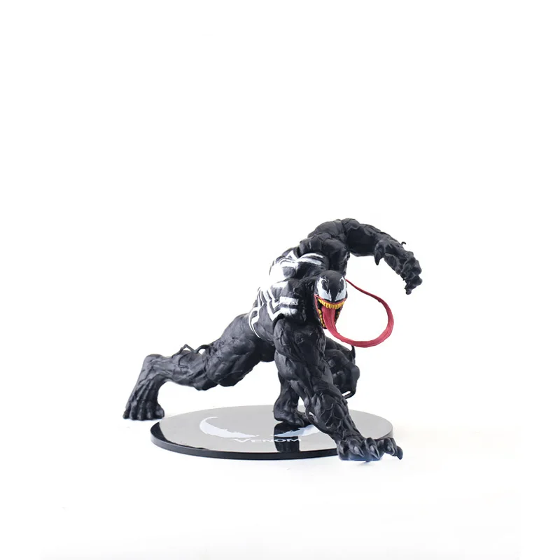 

18cm Disney Marvel Avengers Venom Action Figure Pose Model Anime Ornament Collection Doll Children's Christmas Gift