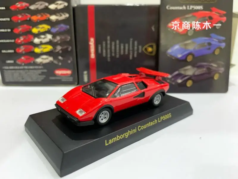 Коллекция игрушек KYOSHO Lamborghini Countach LP500S из литого сплава, модельные украшения в подарок