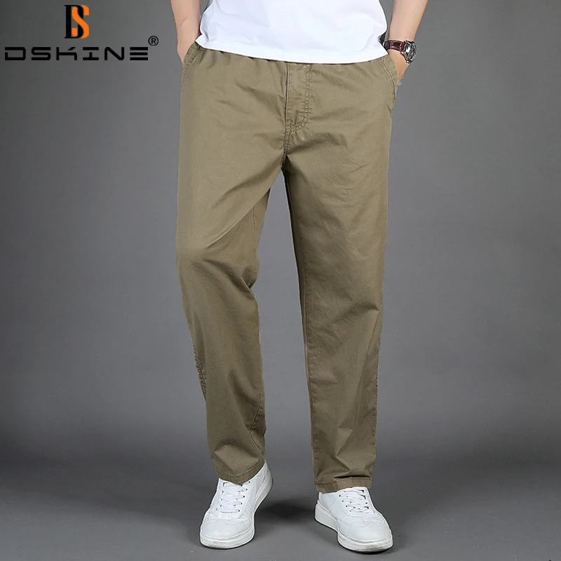 Мужские хлопковые полукомбинезоны удобные брюки длинные новинка 2022 модные