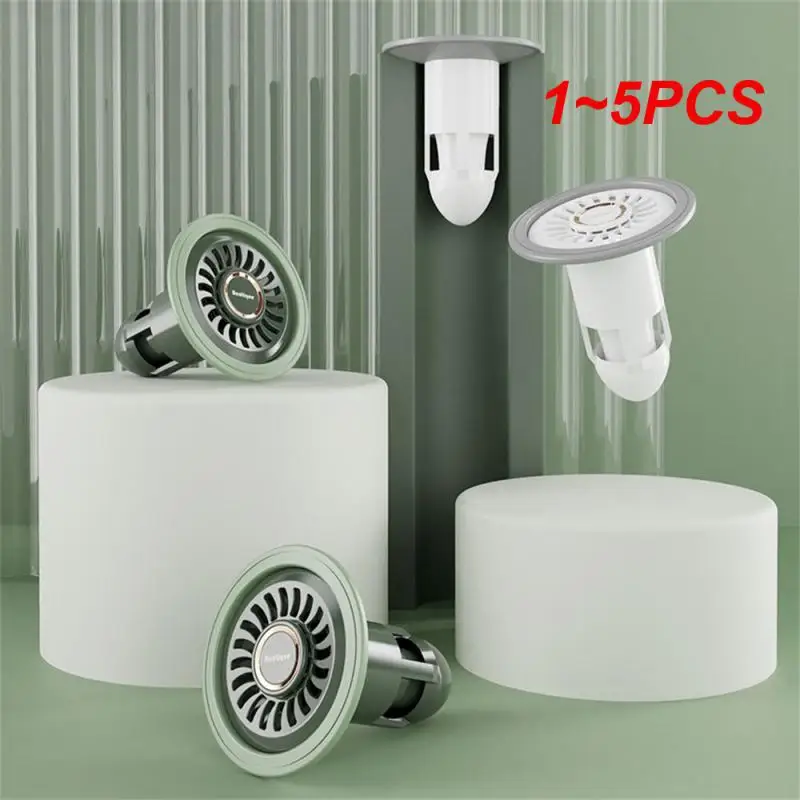 

1~5PCS Floor Drain Cover Sewer Toilet Insect-proof Anti-odor Deodorant Deodorant Floor Drain Core Household For Home Toilet