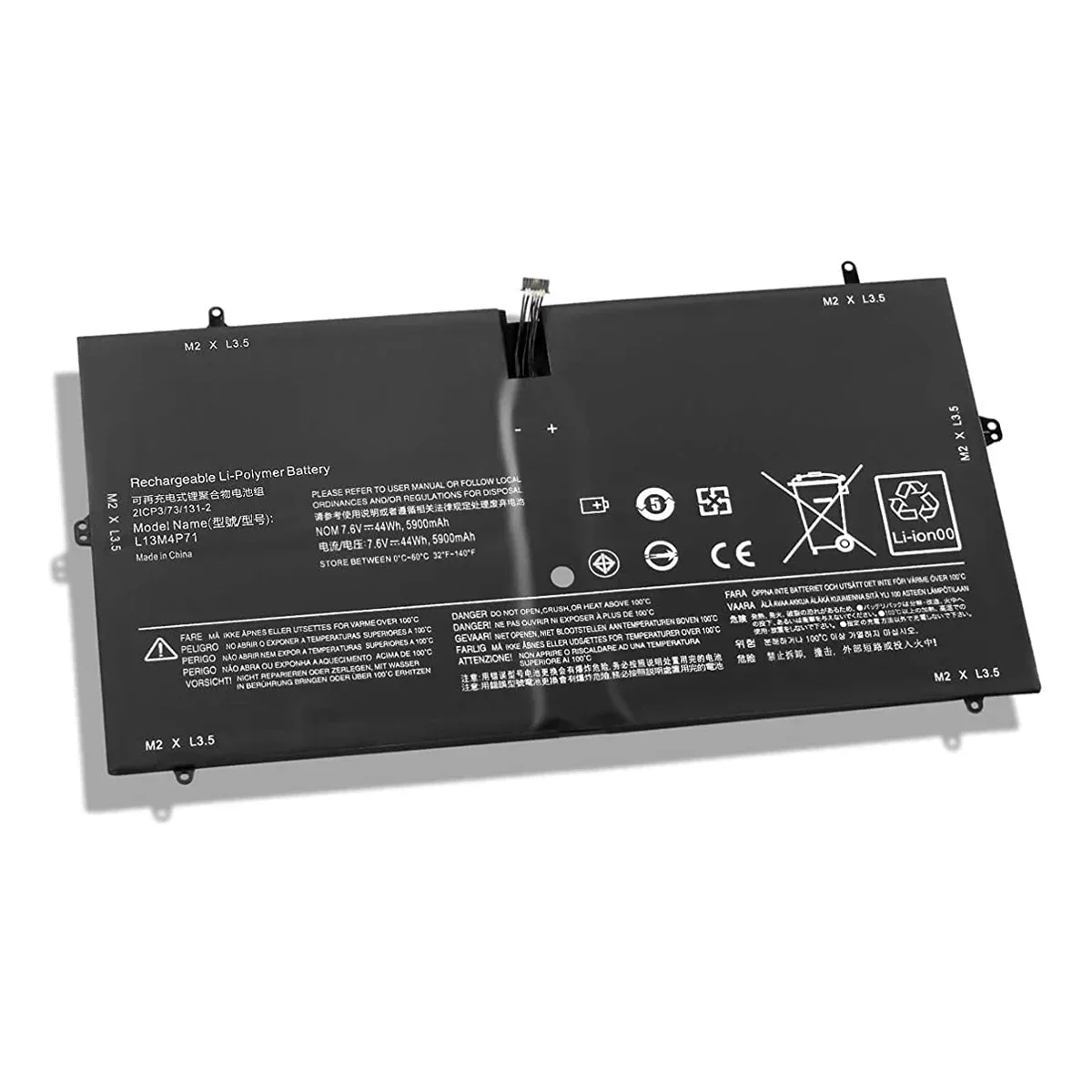 L13M4P71 L14S4P71 Аккумулятор для ноутбука Lenovo Yoga 3 Pro 1370 Series Pro-1370-80HE Pro-5Y71 Pro-I5Y51 Pro-I5Y70 Pro-I5Y71