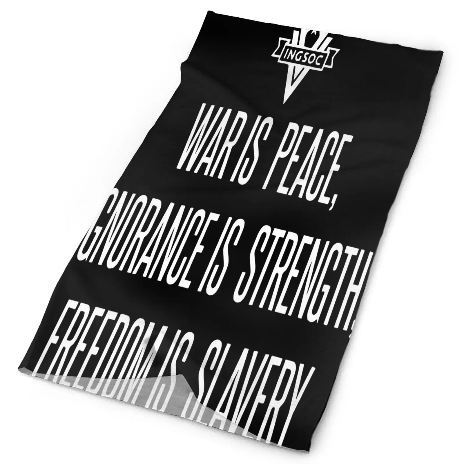 

1984 George Orwell Ingsoc Zitat Men's Bandana Snood Scarf Bandana Winter Hunting Mask Running Accessories Anime Scarf Bandanas
